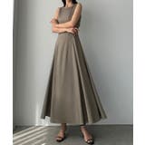 Louere バックオープンノースリーブフレアワンピース | Louere | 詳細画像28