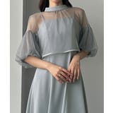 Louere 2WAY半袖シアーボレロ+フレアキャミワンピースSET | Louere | 詳細画像34