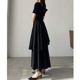 Louere ニットドッキングティアードワンピース | Louere | 詳細画像5 