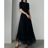 Louere ロゴ刺繍半袖リブニットポロ | Louere | 詳細画像18 