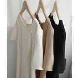 Louere アシメネックカットフレアワンピース【一部ペチスカートSET】 | Louere | 詳細画像15