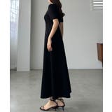 Louere アシメネックカットフレアワンピース【一部ペチスカートSET】 | Louere | 詳細画像3
