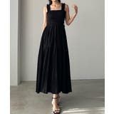 Louere フリルショルダーシャーリングキャミワンピース | Louere | 詳細画像2