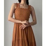 Louere フリルショルダーシャーリングキャミワンピース | Louere | 詳細画像26