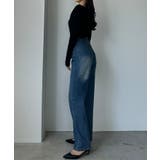 Louere 薄手ドレープリブニットトップス | Louere | 詳細画像4