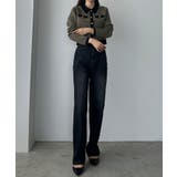 Louere バイカラー襟付きニットカーディガン | Louere | 詳細画像16 