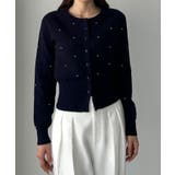 Louere ランダムパールウエストシェイプニットカーディガン | Louere | 詳細画像10