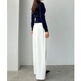 Louere ランダムパールウエストシェイプニットカーディガン | Louere | 詳細画像12