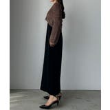 Louere シャギーショートニット＋セミフレアキャミワンピースSET | Louere | 詳細画像31 