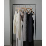 Louere シャギーショートニット＋セミフレアキャミワンピースSET | Louere | 詳細画像33 