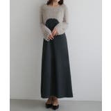 Louere シャギーショートニット＋セミフレアキャミワンピースSET | Louere | 詳細画像39 