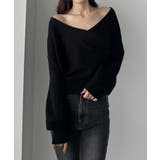 Louere カシュクールニット+ラッフルチュールキャミワンピースSET | Louere | 詳細画像8