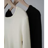 Louere 薄手前後2wayUネックリブニット | Louere | 詳細画像15