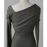 Louere アシメネックフレアニットワンピース | Louere | 詳細画像16 