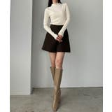 Louere ウールライクハイウエストショートパンツ | Louere | 詳細画像15 