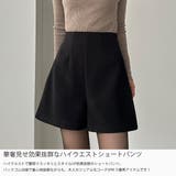 Louere ウールライクハイウエストショートパンツ | Louere | 詳細画像3 