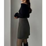 Louere ウールライクハイウエストショートパンツ | Louere | 詳細画像8 