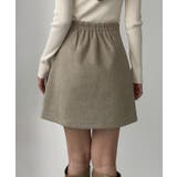 Louere メルトンラップ風ミニスカート(インパン付き) | Louere | 詳細画像13