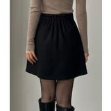 Louere メルトンラップ風ミニスカート(インパン付き) | Louere | 詳細画像8