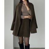 Louere ヘリンボーンテーラードジャケット+ミニスカートSET | Louere | 詳細画像12