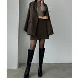 Louere ヘリンボーンテーラードジャケット+ミニスカートSET | Louere | 詳細画像14