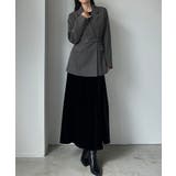 Louere ベルト付きウエストシェイプジャケット | Louere | 詳細画像16 