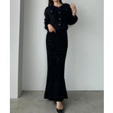 Louere スパンコールマーメイドニットスカート | Louere | 詳細画像1 