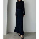 Louere スパンコールマーメイドニットスカート | Louere | 詳細画像11 