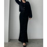 Louere スパンコールマーメイドニットスカート | Louere | 詳細画像3 