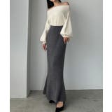 Louere スパンコールマーメイドニットスカート | Louere | 詳細画像8 