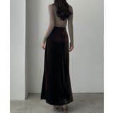 Louere ハイウエストべロアナロースカート | Louere | 詳細画像9 