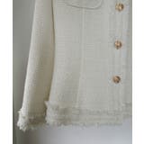 Louere ウエストシェイプラメツイードジャケット | Louere | 詳細画像19 