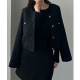 Louere 配色ラメツイードジャケット | Louere | 詳細画像10