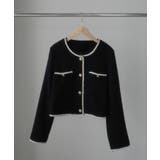 Louere 配色ラメツイードジャケット | Louere | 詳細画像17