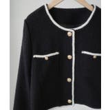 Louere 配色ラメツイードジャケット | Louere | 詳細画像19