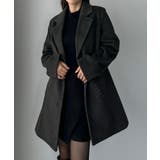 Louere ミドル丈ウエストシェイプフレアコート | Louere | 詳細画像11