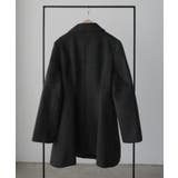 Louere ミドル丈ウエストシェイプフレアコート | Louere | 詳細画像19