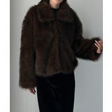 Louere 2wayカラーフェイクファーショートコート | Louere | 詳細画像11 