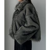 Louere 2wayカラーフェイクファーショートコート | Louere | 詳細画像16 