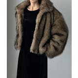 Louere 2wayカラーフェイクファーショートコート | Louere | 詳細画像2 