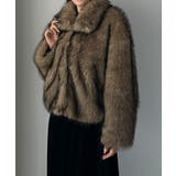 Louere 2wayカラーフェイクファーショートコート | Louere | 詳細画像4 