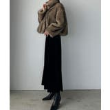 Louere 2wayカラーフェイクファーショートコート | Louere | 詳細画像6 