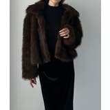 Louere 2wayカラーフェイクファーショートコート | Louere | 詳細画像7 