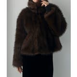 Louere 2wayカラーフェイクファーショートコート | Louere | 詳細画像8 