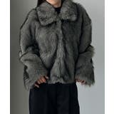 Louere 2wayカラーフェイクファーショートコート | Louere | 詳細画像15 