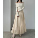 Louere ラメフレアチュールスカート | Louere | 詳細画像5 