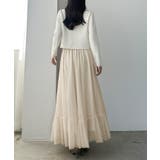 Louere ラメフレアチュールスカート | Louere | 詳細画像8 