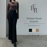 Louere ピンタックフレアパンツ | Louere | 詳細画像1 