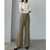 Louere ピンタックフレアパンツ | Louere | 詳細画像9 