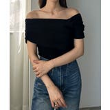 2wayネックドレープサマーニット | Louere | 詳細画像18 